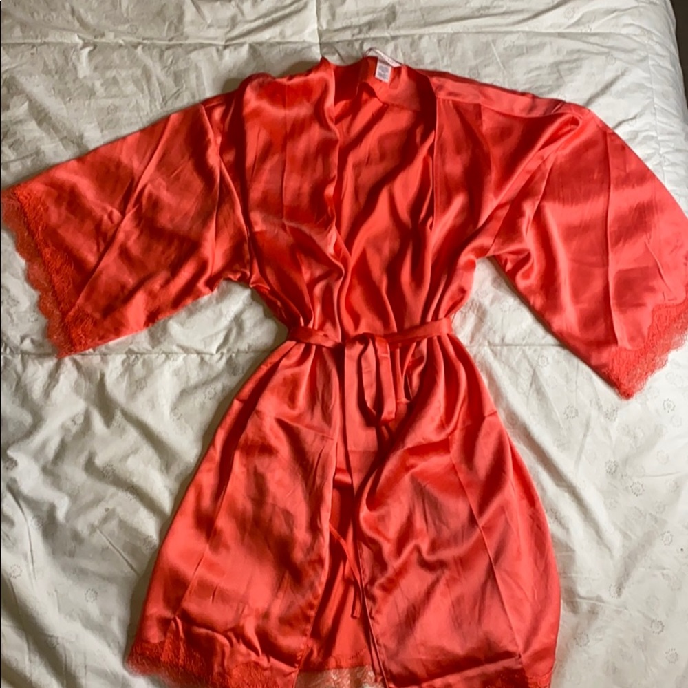 Pink victoria's secret robe